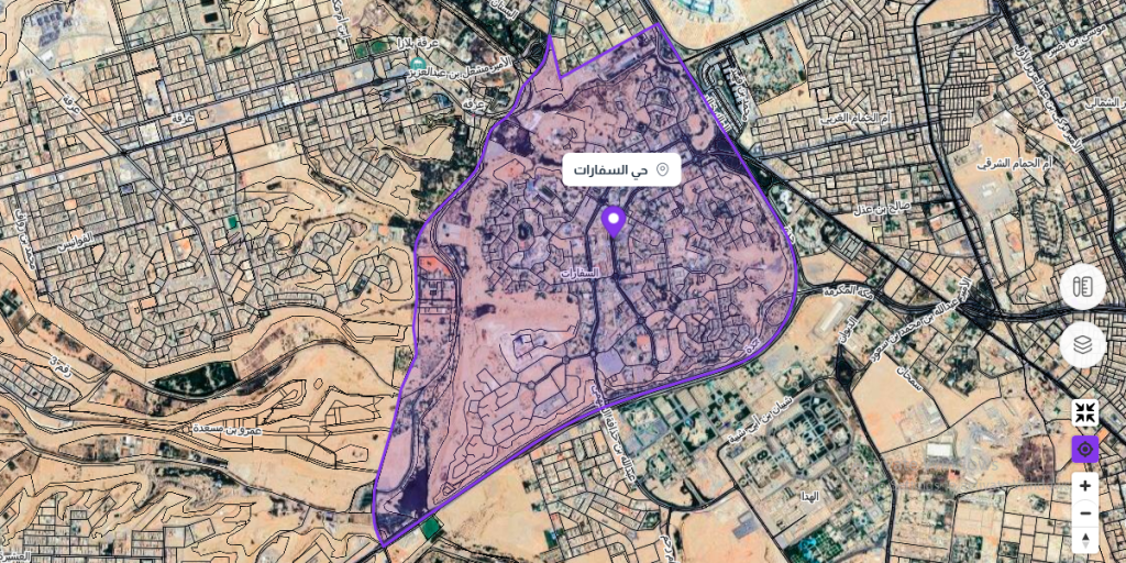 حي السفارات الرياض