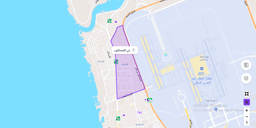 حي البساتين جدة