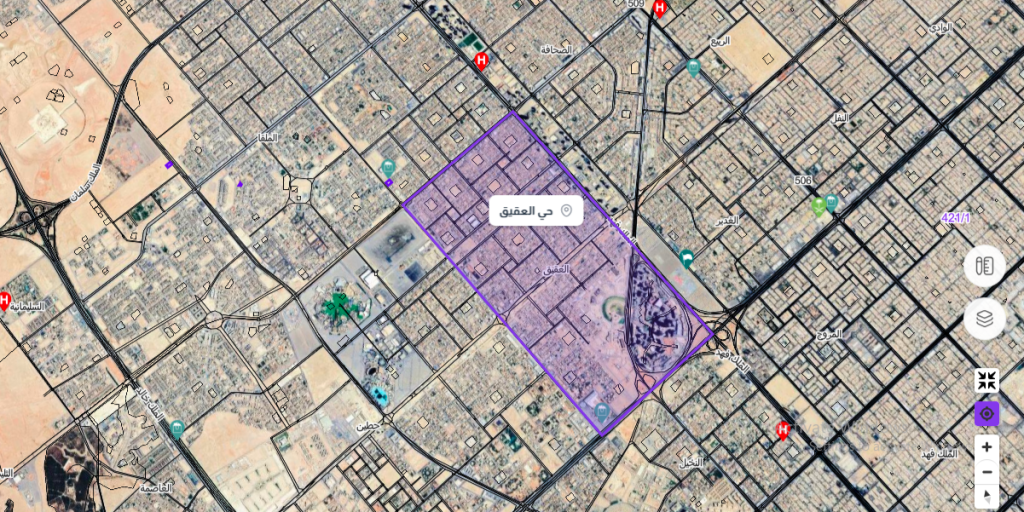 حي العقيق الرياض