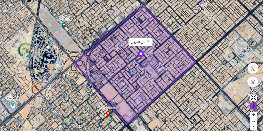 حي المروج الرياض