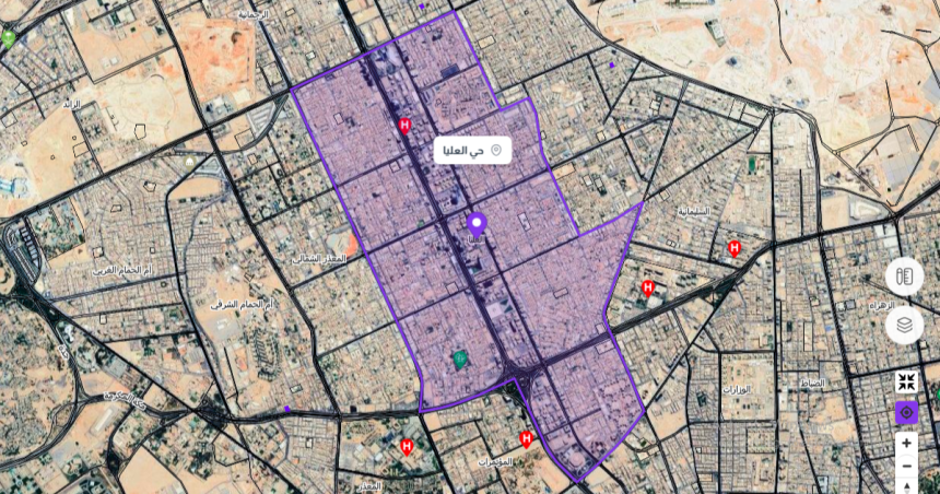 حي العليا الرياض