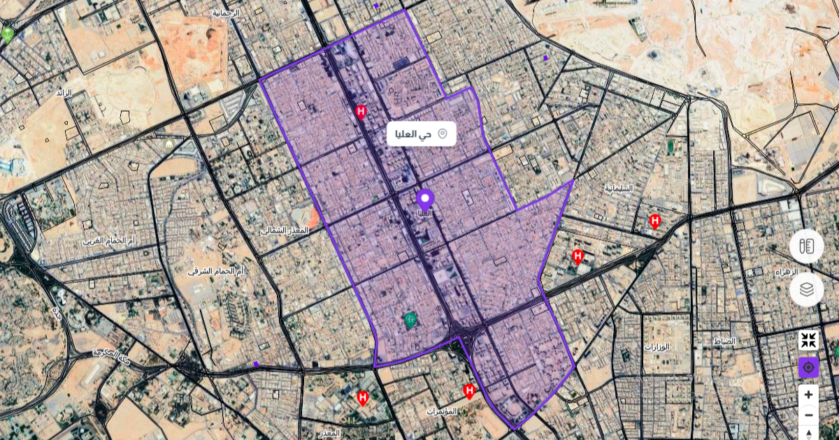 حي العليا الرياض