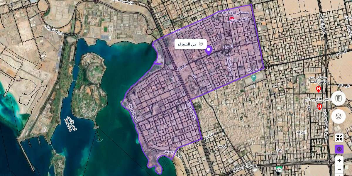 حي الحمراء جدة